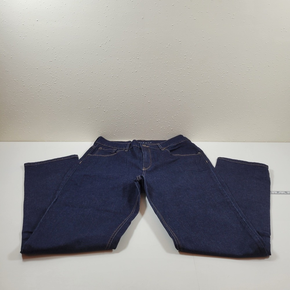 NWT Mott & Bow Slim Boyfriend Jean Women 31x30 Blue New Laight Medium Wash Denim